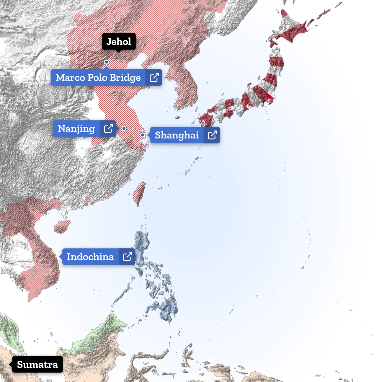 Interactive map of Imperial Japan 1870 - 1945 | Interactive History